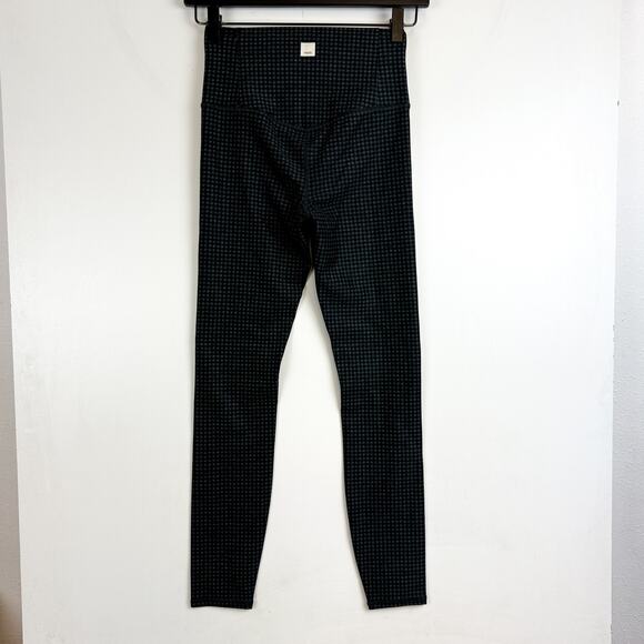 Vuori Womens Clean Elevation Leggings Black Gray Gingham - XS - Picture 3 of 8